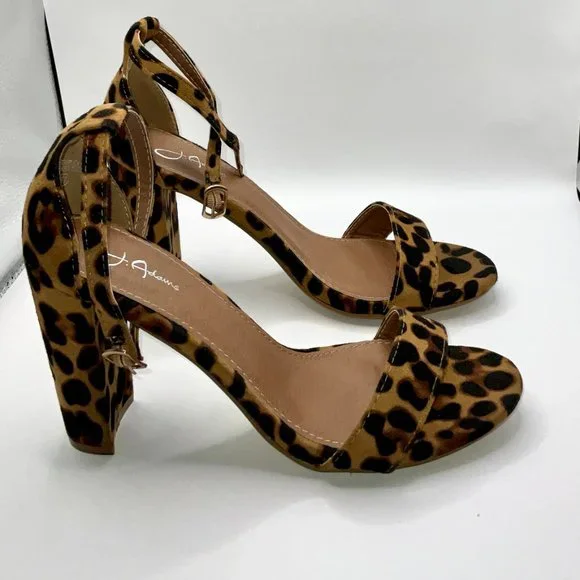 J. Adams KYM Mary Jane Leopard shoes size( NEW) 8.5 - Picture 2 of 3